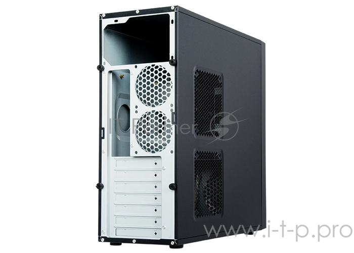 Корпус CHIEFTEC ELOX HQ-01B-OP без БП, черный, ATX