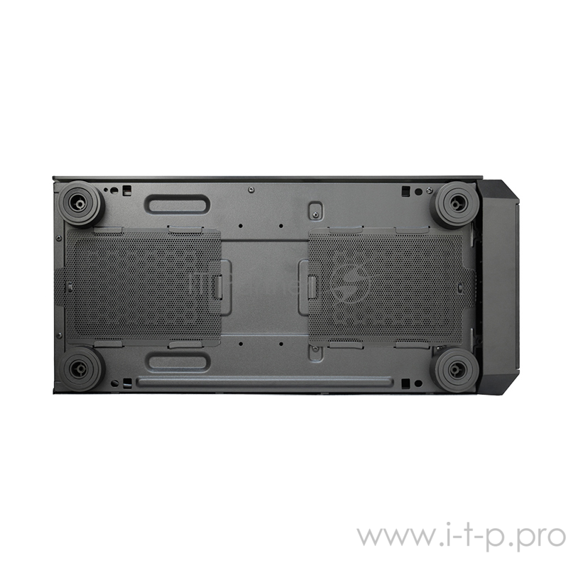 Корпус CHIEFTEC SCORPION II GL-02B-OP без БП, боковое окно и передняя панель из закаленного стекла,