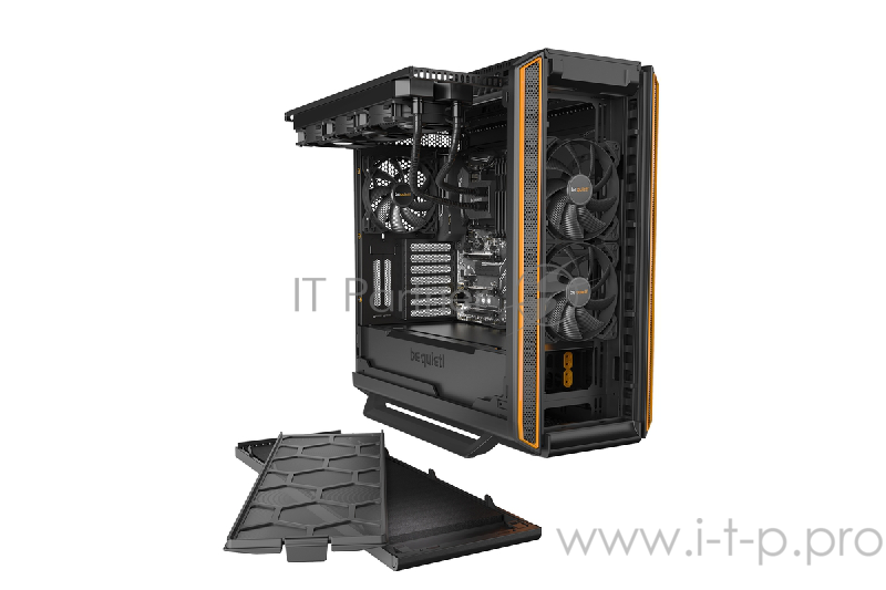Корпус be quiet! SILENT BASE 801 Orange / midi-tower / side window / BGW28