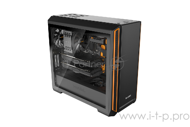 Корпус BE QUIET! SILENT BASE 601 Orange / midi-tower / side window / BGW25