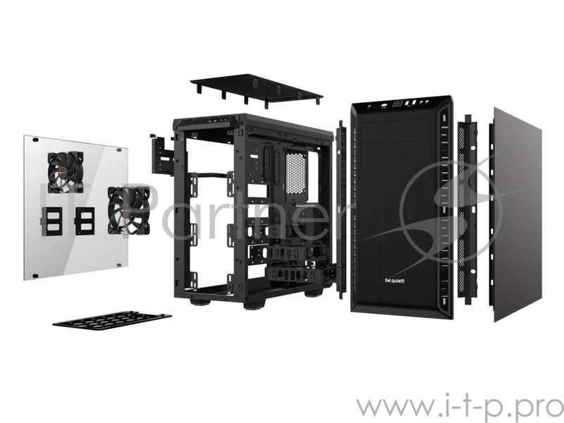 Корпус BE QUIET! Pure Base 600 Black / ATX / 2x5.25, 3x3.5, 8x2.5 / black / BG021