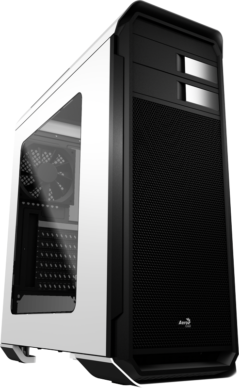 Корпус Aerocool Aero-500 без БП, White Edition, ATX, белый