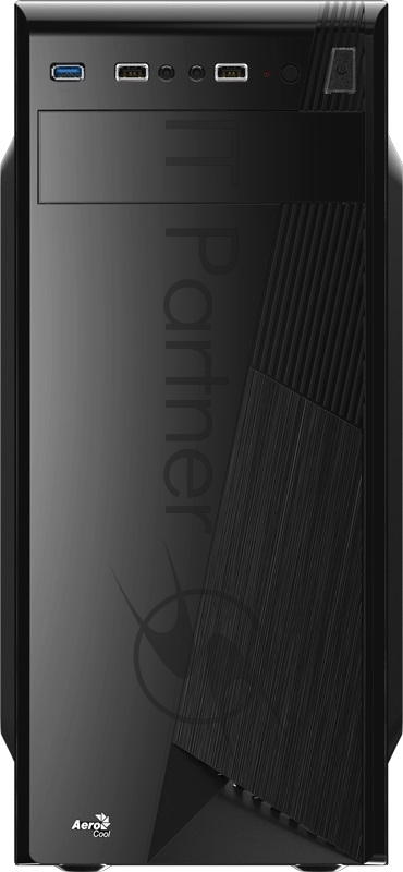 Корпус Aerocool CS-1101 черный без БП ATX 2x120mm 1x140mm 2xUSB2.0 1xUSB3.0 audio