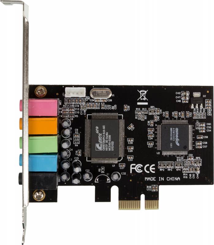Звуковая карта C-Media PCI-E 8738 5.1 bulk