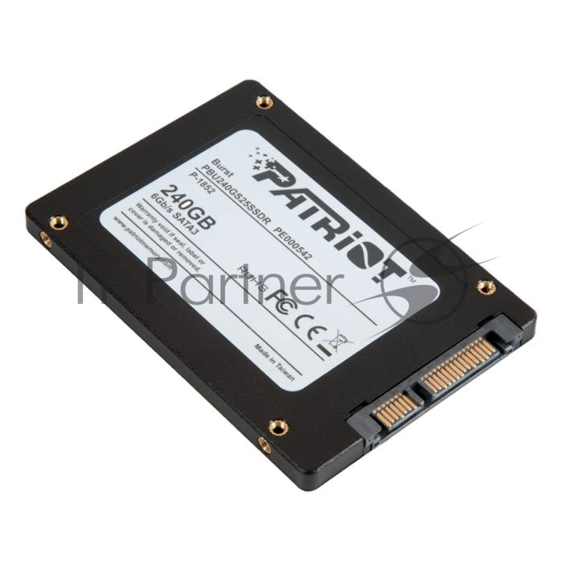 Твердотельный накопитель SSD 2.5 240GB Patriot BURST SATA3 PBU240GS25SSDR