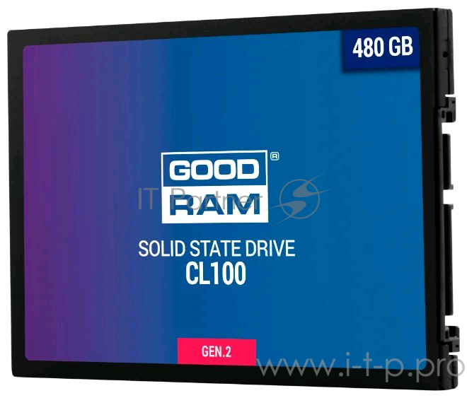 Накопитель SSD Goodram 2,5 SATA-III CL100 Gen.2 480GB SSDPR-CL100-480-G2 7mm TLC