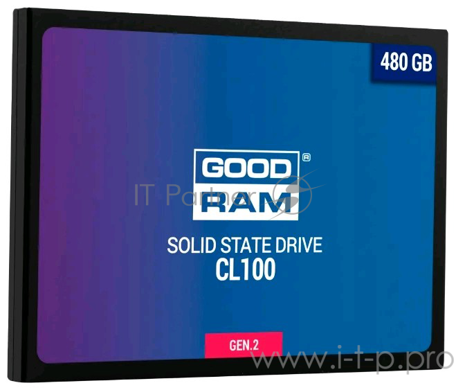 Накопитель SSD Goodram 2,5 SATA-III CL100 Gen.2 480GB SSDPR-CL100-480-G2 7mm TLC