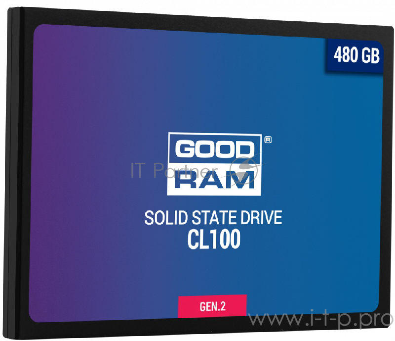Накопитель SSD Goodram 2,5 SATA-III CL100 Gen.2 480GB SSDPR-CL100-480-G2 7mm TLC