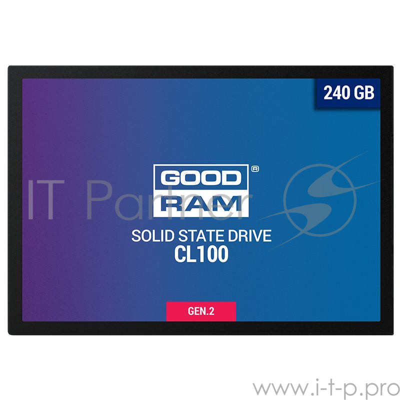Накопитель SSD Goodram 2,5 SATA-III CL100 Gen.2 240GB SSDPR-CL100-240-G2 7mm TLC