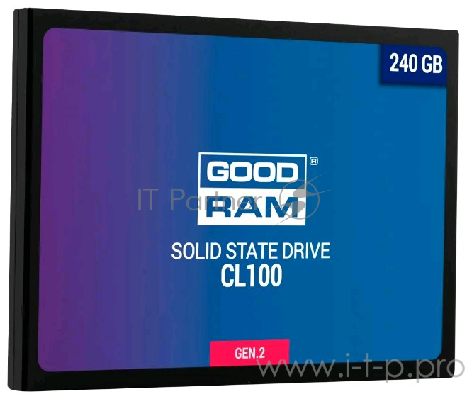 Накопитель SSD Goodram 2,5 SATA-III CL100 Gen.2 240GB SSDPR-CL100-240-G2 7mm TLC
