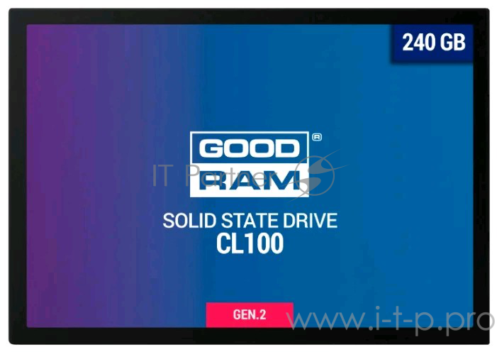 Накопитель SSD Goodram 2,5 SATA-III CL100 Gen.2 240GB SSDPR-CL100-240-G2 7mm TLC