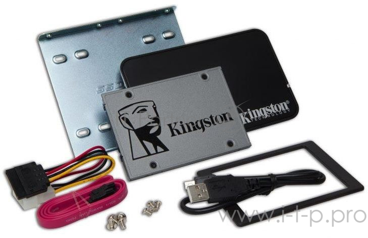 SSD 2.5 Kingston 480Gb UV500 Series SUV500B/480G Upgrade Bundle (SATA3, up to 520/500Mbs, 85000 I