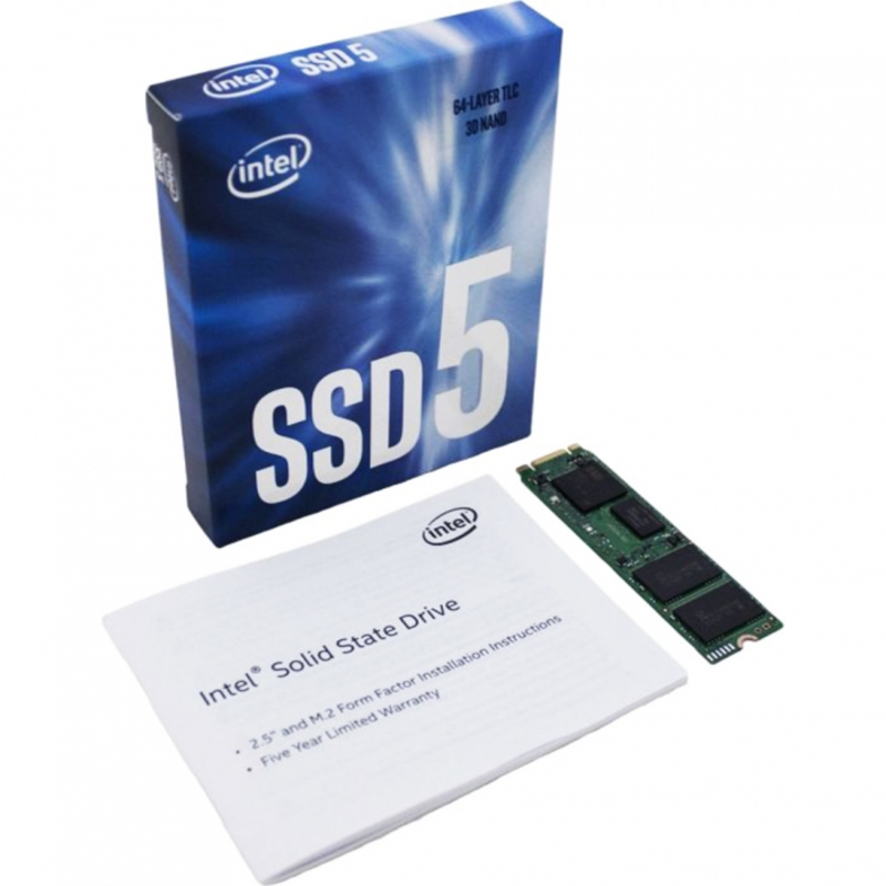 SSD жесткий диск M.2 2280 128GB TLC 545S SER SSDSCKKW128G8X1 INTEL