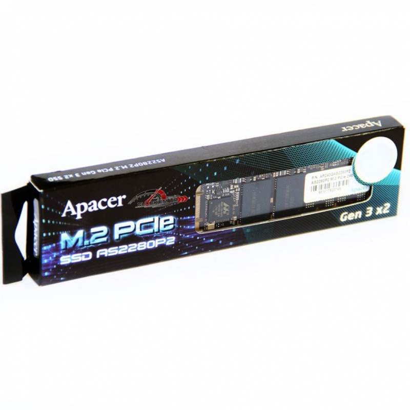 Твердотельный накопитель SSD M.2 PCI-E 480 Gb Apacer NVMe AS2280P2 AP480GAS2280P2-1