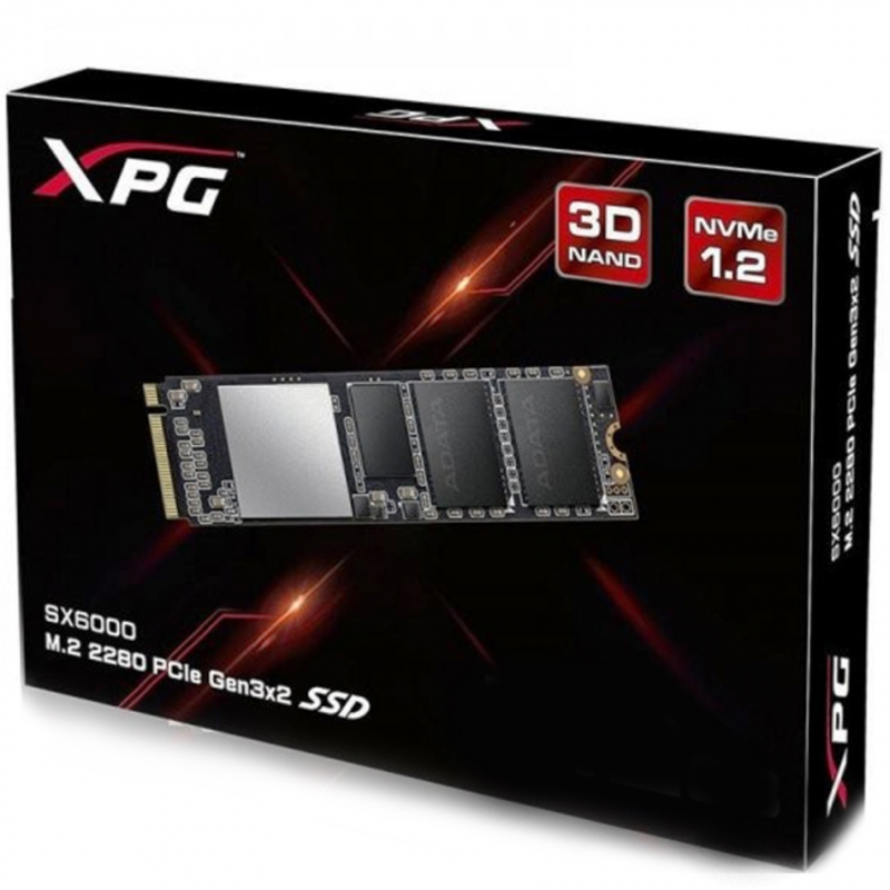 Твердотельный накопитель 512Gb SSD A-DATA XPG SX6000 (ASX6000NP-512GT-C)