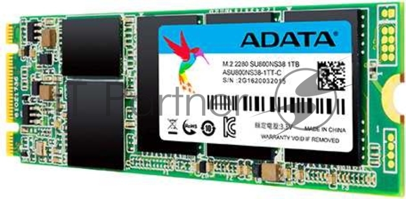 Твердотельный накопитель 1Tb SSD A-DATA Ultimate SU800 (ASU800NS38-1TT-C)