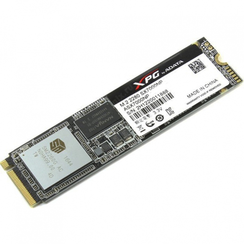 Твердотельный накопитель 1Tb SSD A-DATA SX7000 (ASX7000NP-1TT-C)