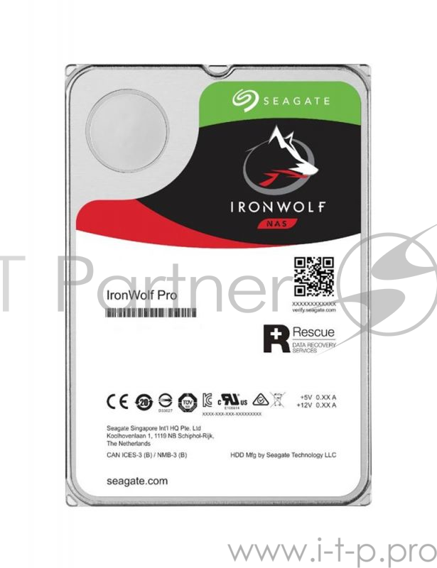 Жесткий диск Seagate Original SATA-III 6Tb ST6000NE0023 Ironwolf Pro (7200rpm) 256Mb 3.5