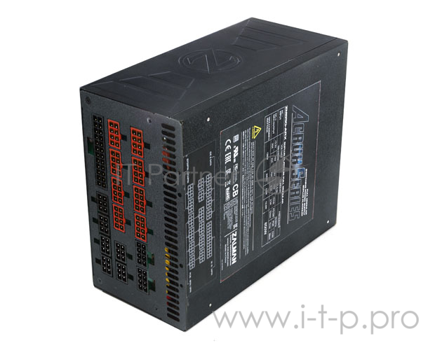 Блок питания Zalman ZM850-ARX, 850W, ATX12V v2.3, EPS, APFC, 13.5cm Fan, 80+ Platinum, Full Modular,