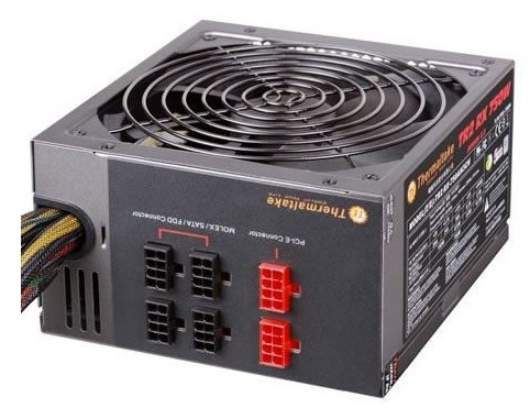Блок питания Thermaltake ATX 750W NEVA W0427 80+ gold (24+4+4pin) APFC 140mm fan 12xSATA Cab Manag R