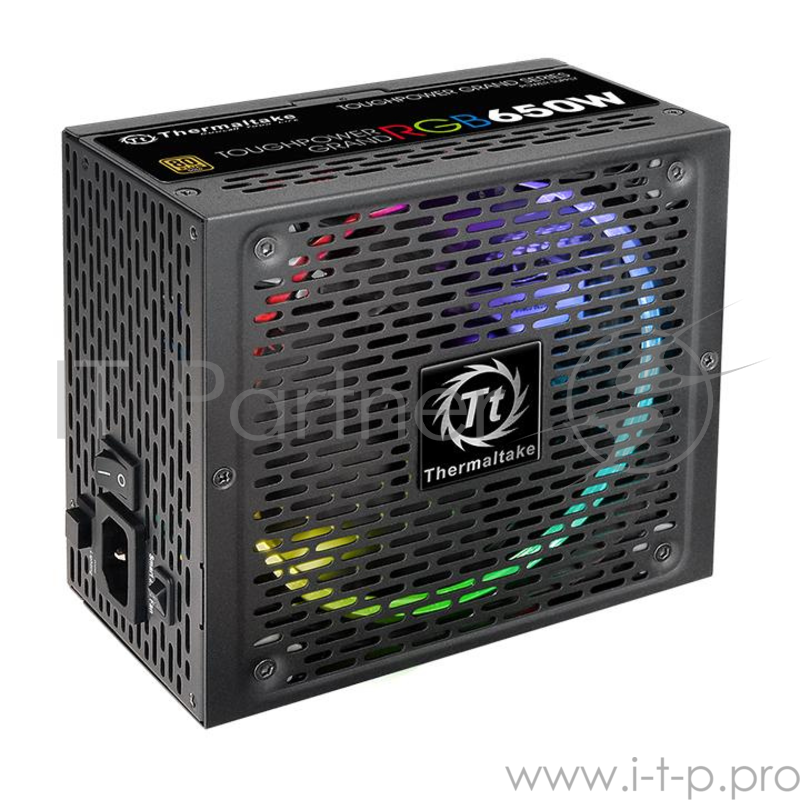 Блок питания Thermaltake ATX 650W Toughpower Grand RGB Sync 80+ gold (24+4+4pin) APFC 140mm fan colo
