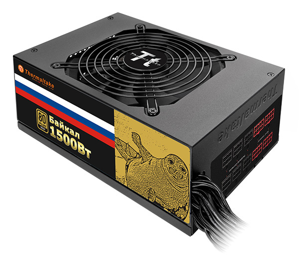 Блок питания Thermaltake ATX 1500W BAIKAL W0431 80+ gold (24+8+4+4pin) APFC 135mm fan 16xSATA Cab Ma