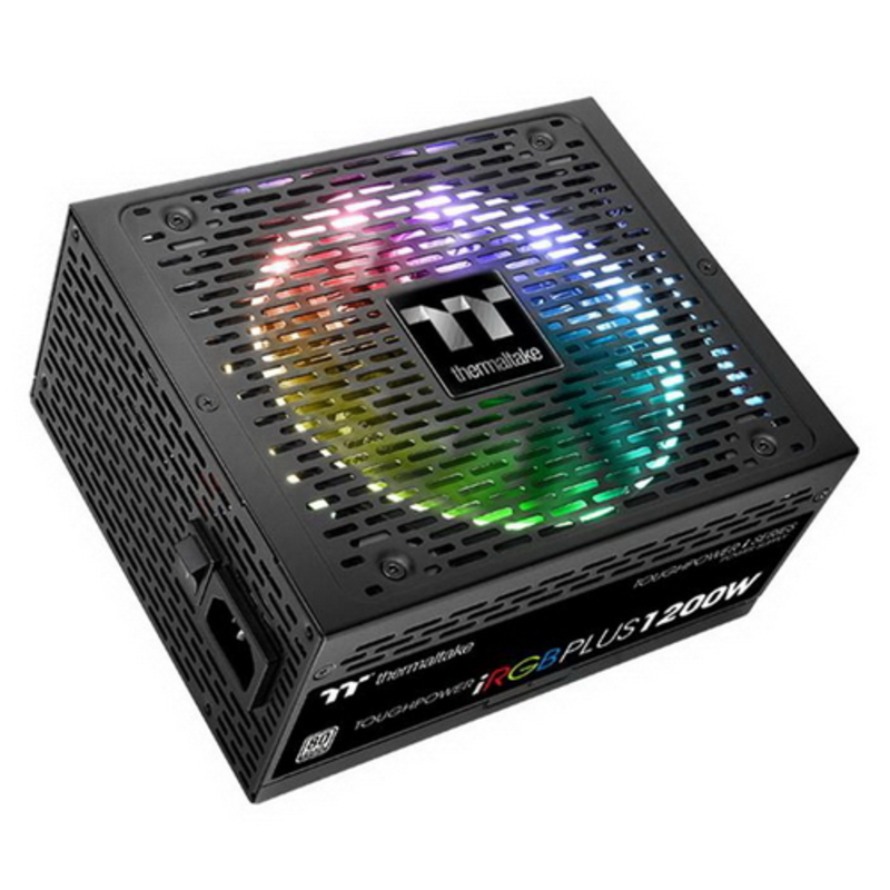 Блок питания Thermaltake ATX 1200W Toughpower iRGB Plus 80+ platinum (24+4+4pin) APFC 140mm fan colo