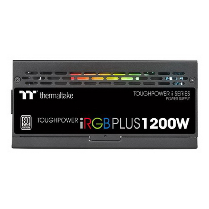 Блок питания Thermaltake ATX 1200W Toughpower iRGB Plus 80+ platinum (24+4+4pin) APFC 140mm fan colo