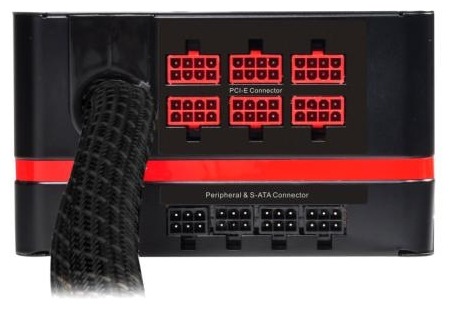 Блок питания Thermaltake ATX 1200W AMUR W0430 80+ gold (24+8+4+4pin) APFC 135mm fan 12xSATA Cab Mana