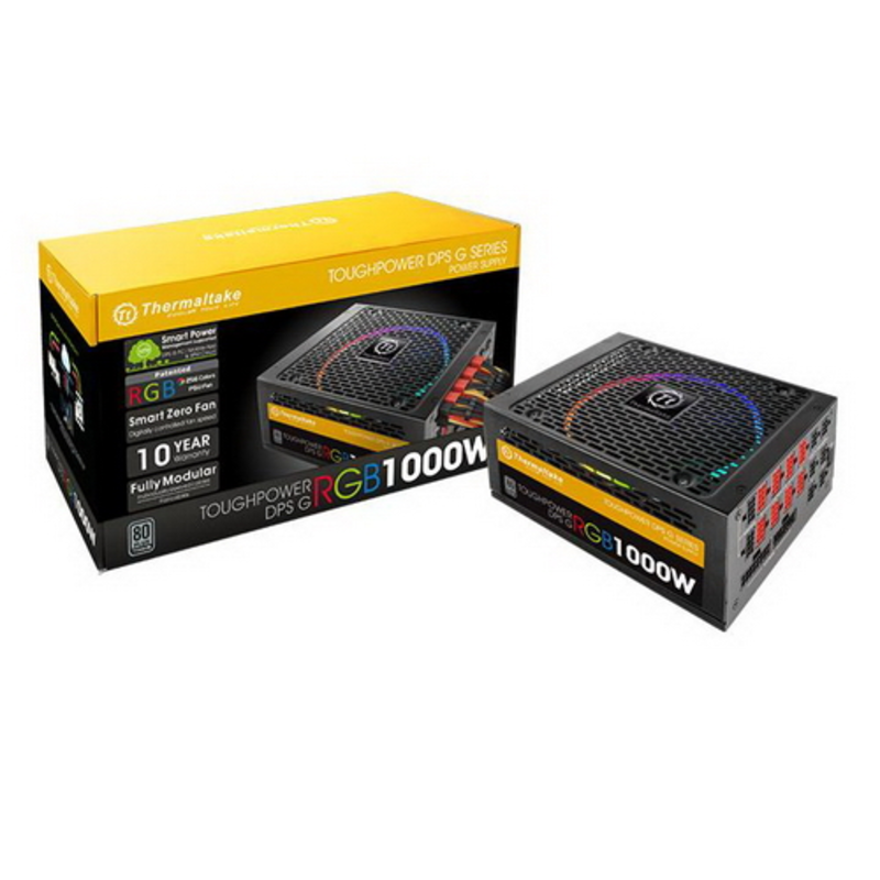 Блок питания THERMALTAKE ToughpowerGrand 1000W Titanium RTL{3} PS-TPG-1000DPCTEU-T Digital/1000W/ATX 2.3 & EPS 2