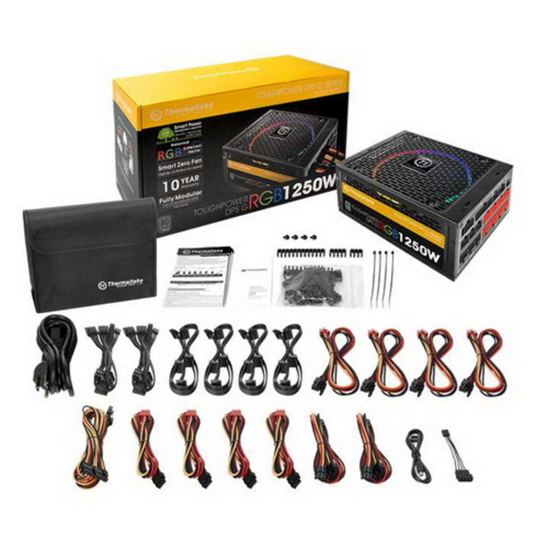 Блок питания THERMALTAKE ToughpowerGrand 1250W Titanium PS-TPG-1250DPCTEU-T Digital/1250W/ATX 2.3 & EPS 2.92/A-P