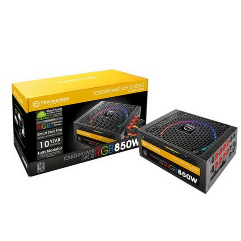 Блок питания THERMALTAKE ToughpowerGrand 850W Titanium RTL{3} PS-TPG-0850DPCTEU-T Digital/850W/ATX 2.3 & EPS 2.9