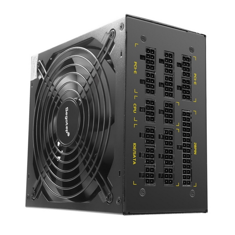 Блок питания Segotep GP1350G Segotep GP1350G 1250W, 80Plus Gold, full modular, RTL {5}