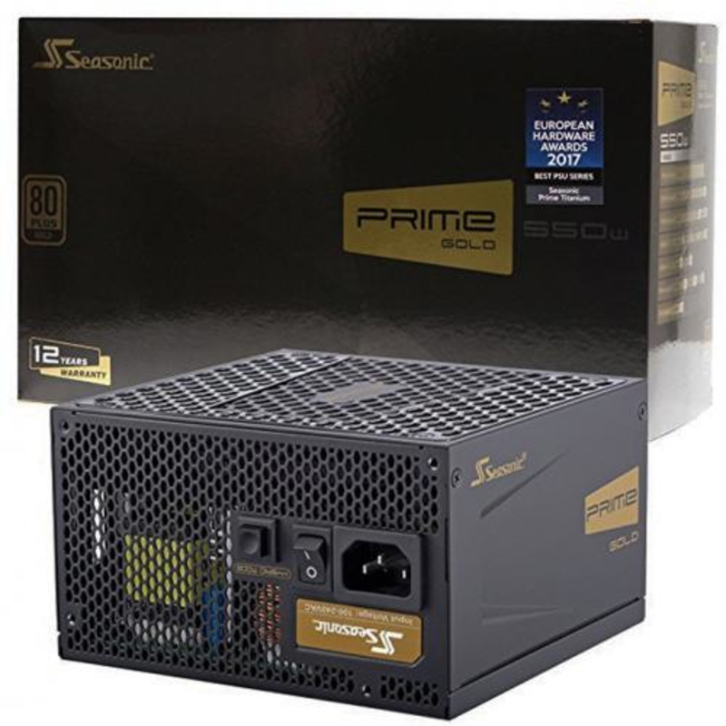 Блок питания SEASONIC Prime Ultra Gold 550 SSR-550GD2 ,RTL{4}