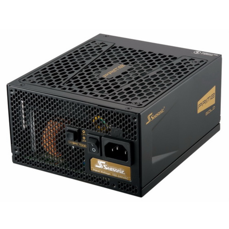 Блок питания Seasonic ATX 850W PRIME GOLD SSR-850GD 80+ gold (24+4+4pin) 135mm fan 10xSATA Cab Manag