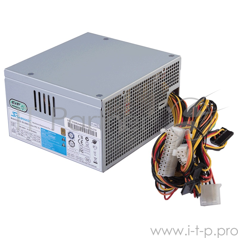 Блок питания Seasonic ATX 600W SS-600ES 80+ bronze (24+4+4pin) APFC 80mm fan 6xSATA