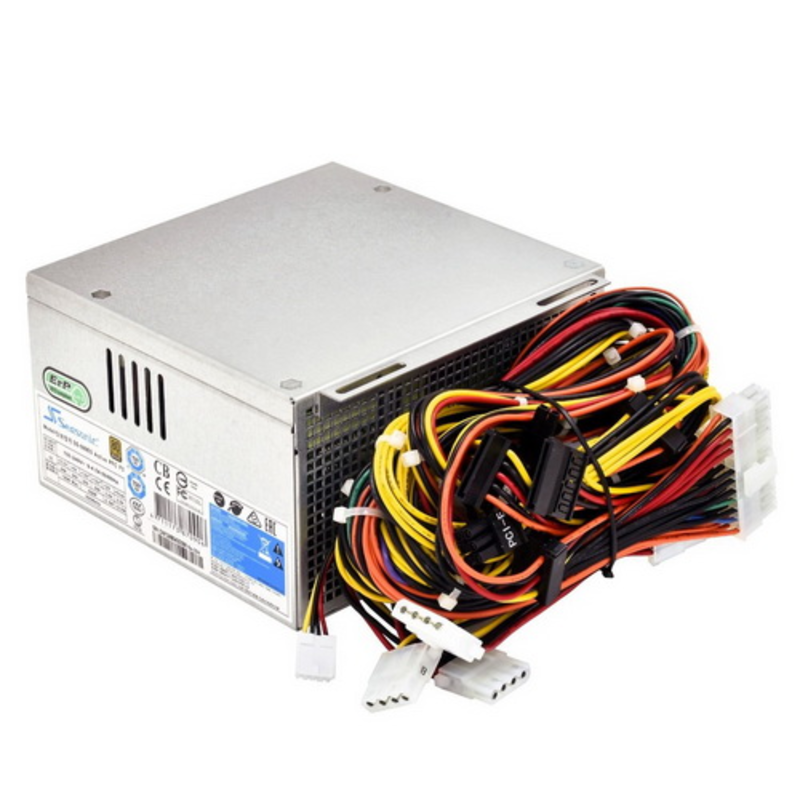 Блок питания Seasonic ATX 600W SS-600ES 80+ bronze (24+4+4pin) APFC 80mm fan 6xSATA