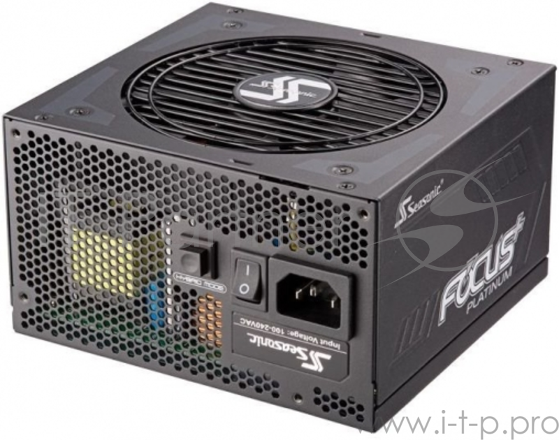 Блок питания Seasonic ATX 550W FOCUS Plus SSR-550PX 80+ platinum (24+4+4pin) APFC 120mm fan 6xSATA C