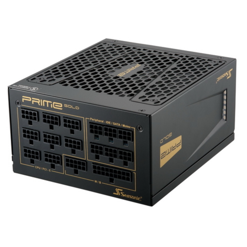 Блок питания Seasonic ATX 1300W PRIME GOLD SSR-1300GD 80+ gold (24+4+4pin) 135mm fan 12xSATA Cab Man