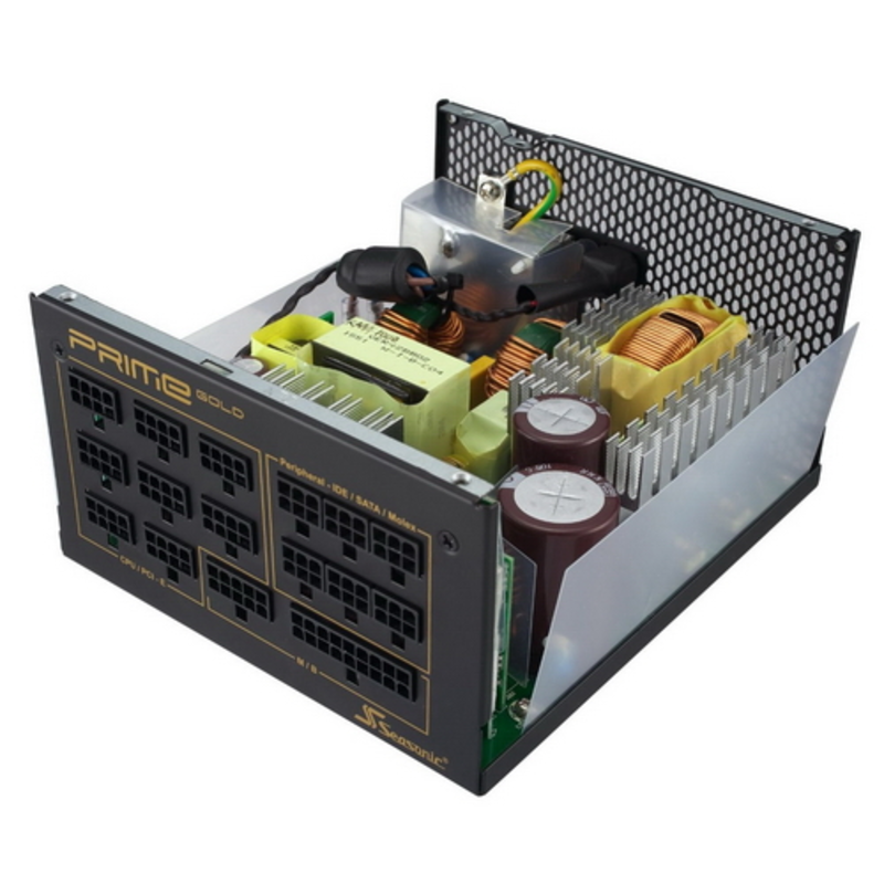 Блок питания Seasonic ATX 1300W PRIME GOLD SSR-1300GD 80+ gold (24+4+4pin) 135mm fan 12xSATA Cab Man
