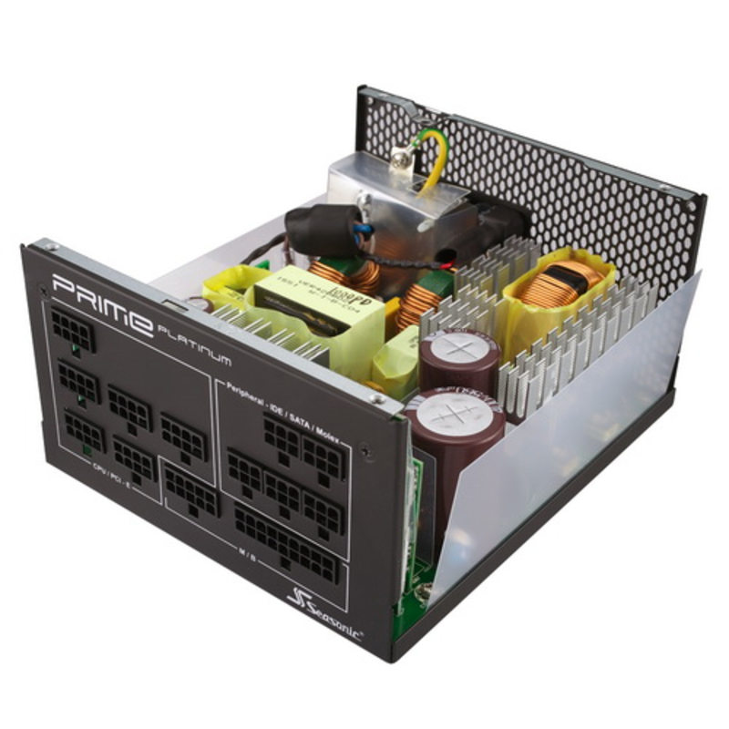 Блок питания Seasonic ATX 1000W PRIME PLATINUM SSR-1000PD 80+ platinum (24+4+4pin) APFC 135mm fan 12