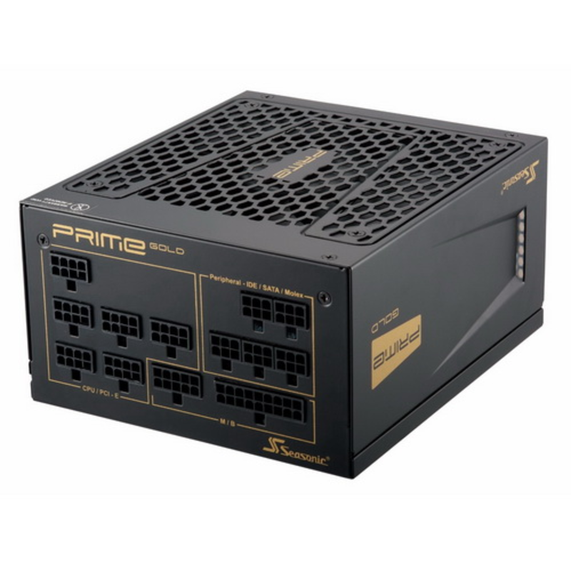 Блок питания Seasonic ATX 1000W PRIME GOLD SSR-1000GD 80+ gold (24+4+4pin) 135mm fan 12xSATA Cab Man