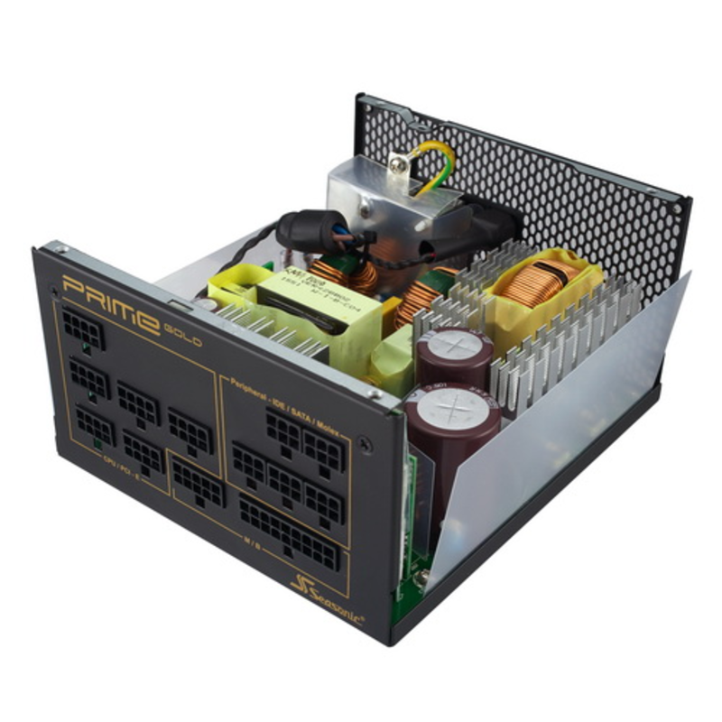 Блок питания Seasonic ATX 1000W PRIME GOLD SSR-1000GD 80+ gold (24+4+4pin) 135mm fan 12xSATA Cab Man