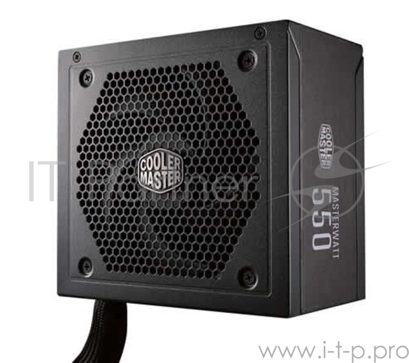 Блок питания MasterWatt 550 (MPX-5501-AMAAB-EU), ATX, 120mm, 6xSATA, 2xPCI-E(6+2), APFC, 80+ Bronze