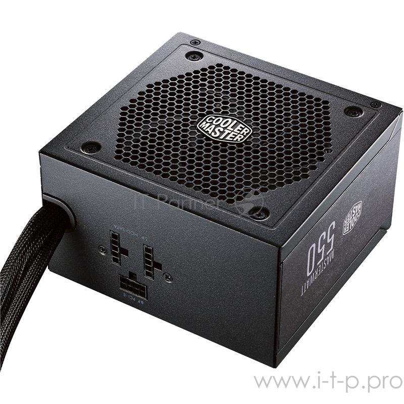 Блок питания MasterWatt 550 (MPX-5501-AMAAB-EU), ATX, 120mm, 6xSATA, 2xPCI-E(6+2), APFC, 80+ Bronze