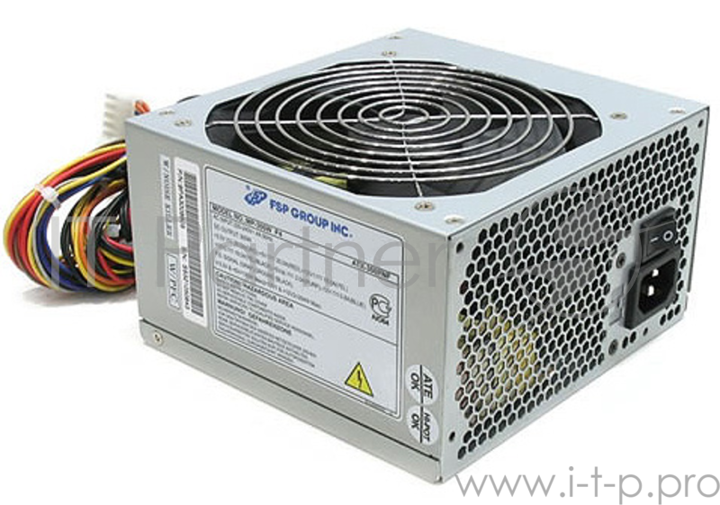 Блок питания FSP ATX 500W 500PNR (24+4+4pin) APFC 120mm fan 3xSATA