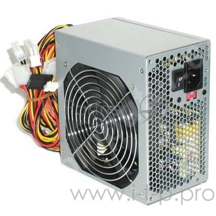 Блок питания FSP ATX 500W 500PNR (24+4+4pin) APFC 120mm fan 3xSATA