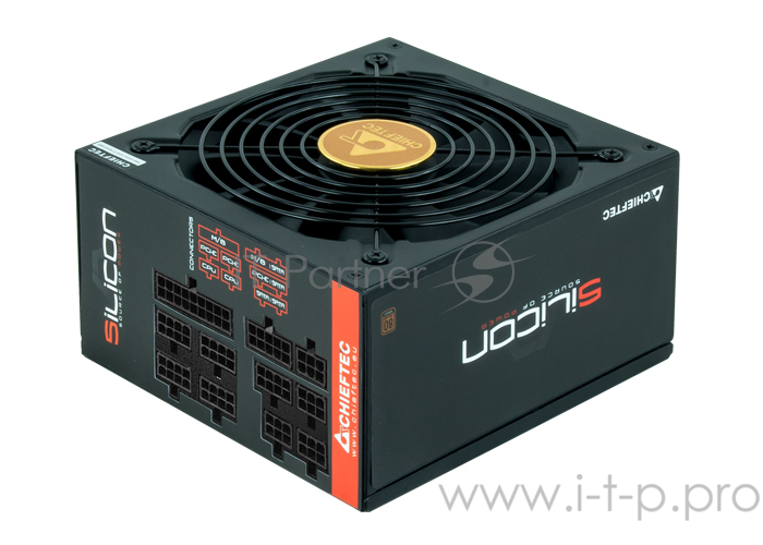 Блок питания Chieftec Silicon SLC-650C (ATX 2.3, 650W, 80 PLUS BRONZE, Active PFC, 140mm fan, Full C