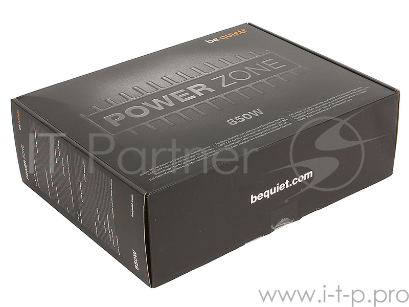 Блок питания BE QUIET! POWER ZONE 850W / ATX 2.4 / Active PFC / 80+ Bronze / 4xPCIE6+2pin / 135mm fa