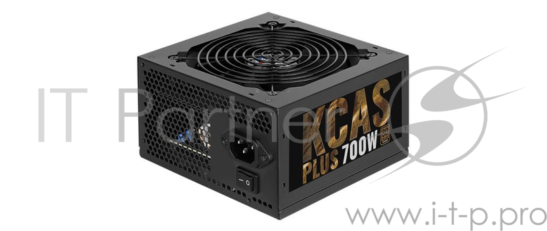 Блок питания Aerocool ATX 700W KCAS-700W PLUS 80+ bronze (24+4+4pin) APFC 120mm fan 7xSATA RTL